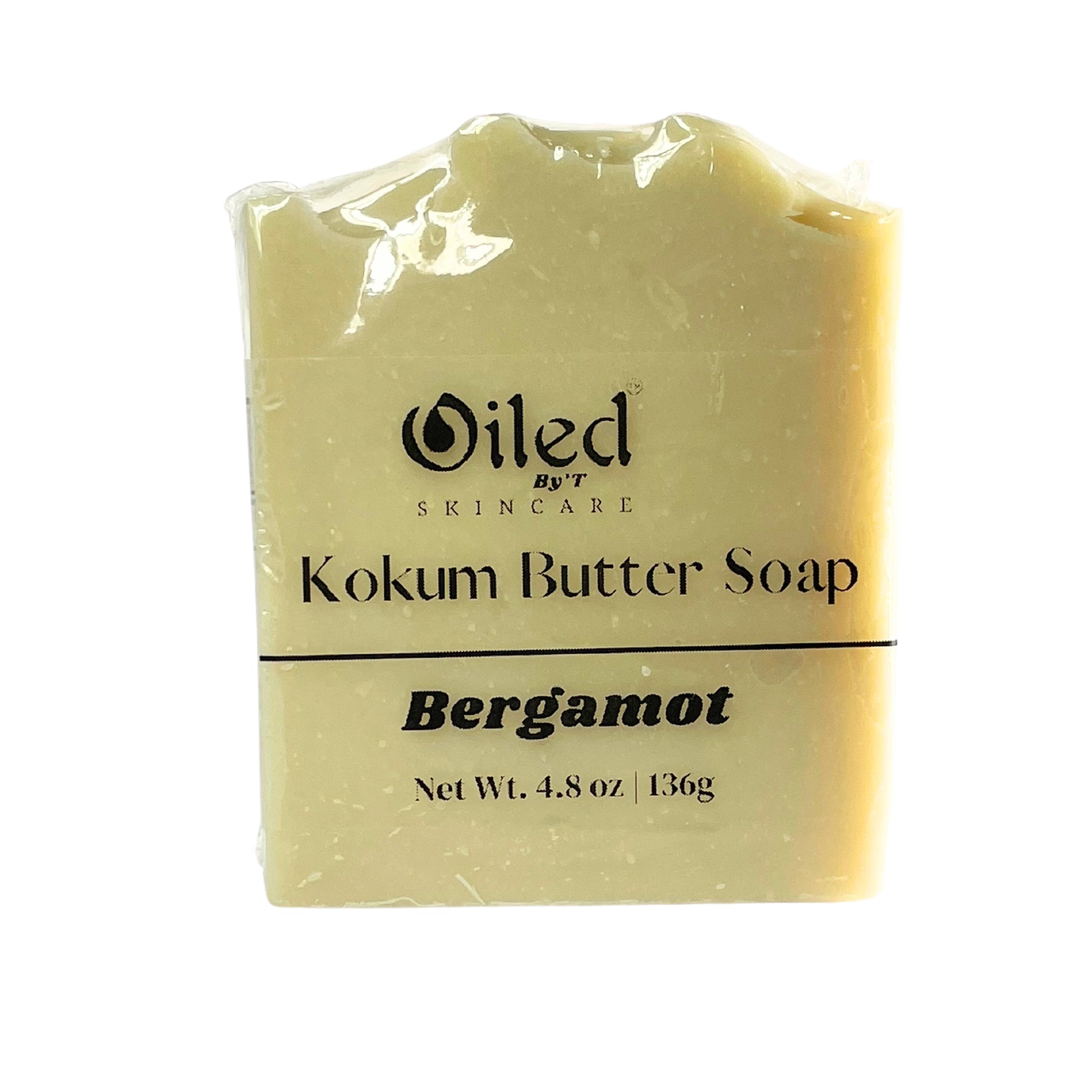 Bergamot scented soap made with kokum butter