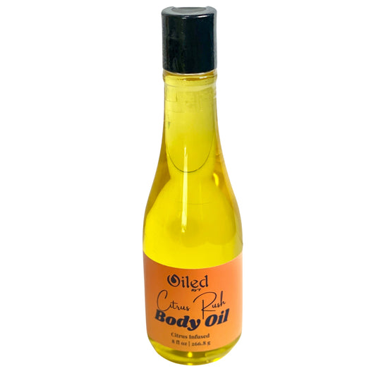 Moisture Rich Body Oil with Citrus Essential Oils 8oz