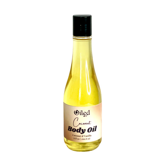 Moisturizing Body Oil with Coconut Scent 8oz