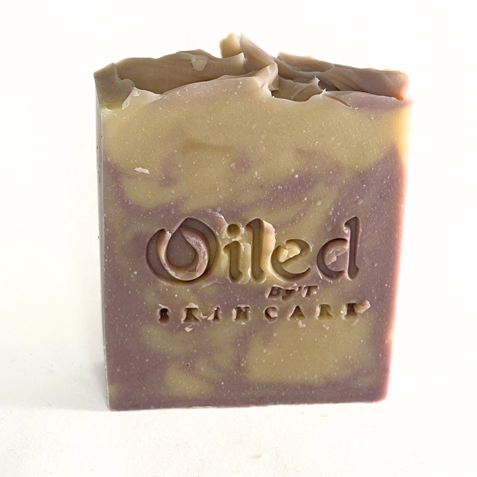 Artisan Bar Soap with purple Brazilian clay and Coconut Milk