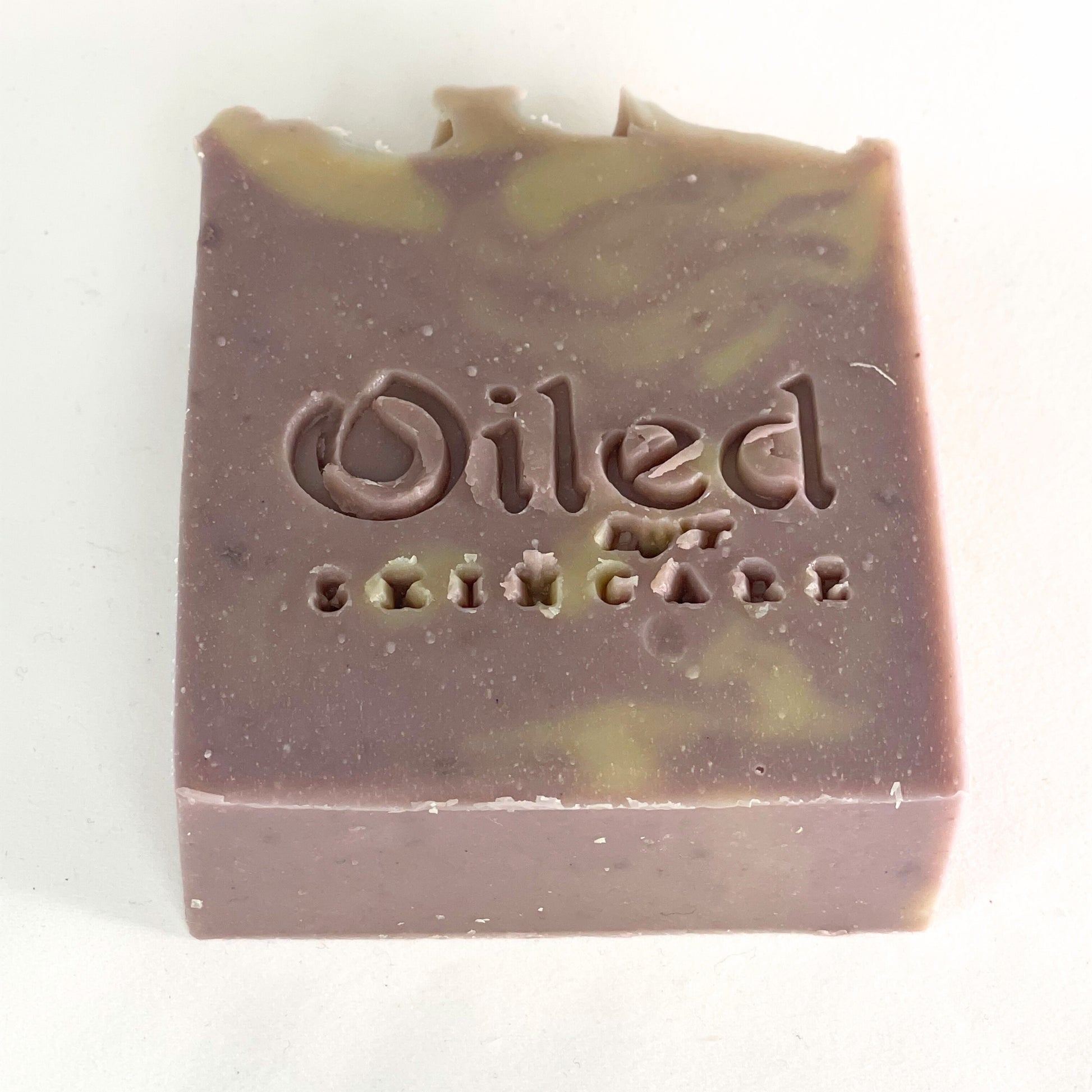 Artisan Bar Soap with purple Brazilian clay and Coconut Milk