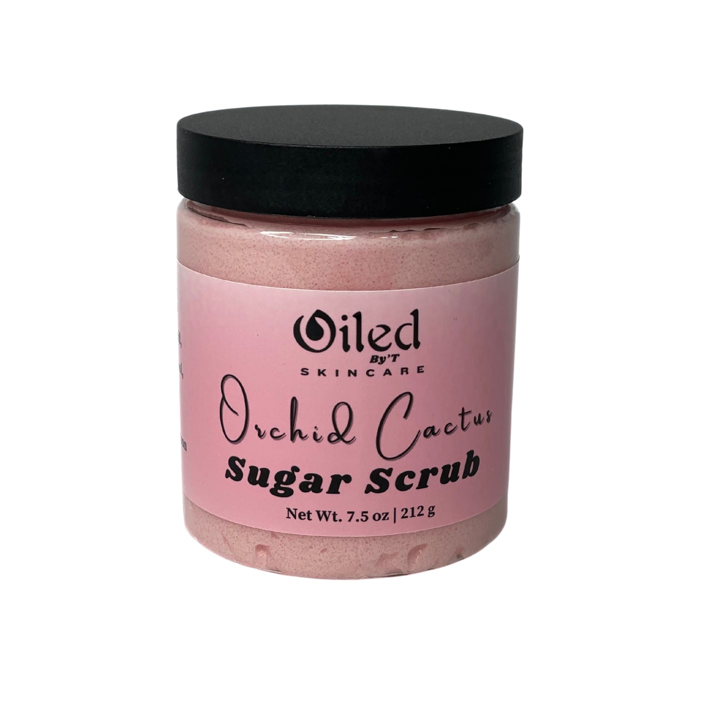 Orchid Cactus scented Body Scrub in jar 7.5oz