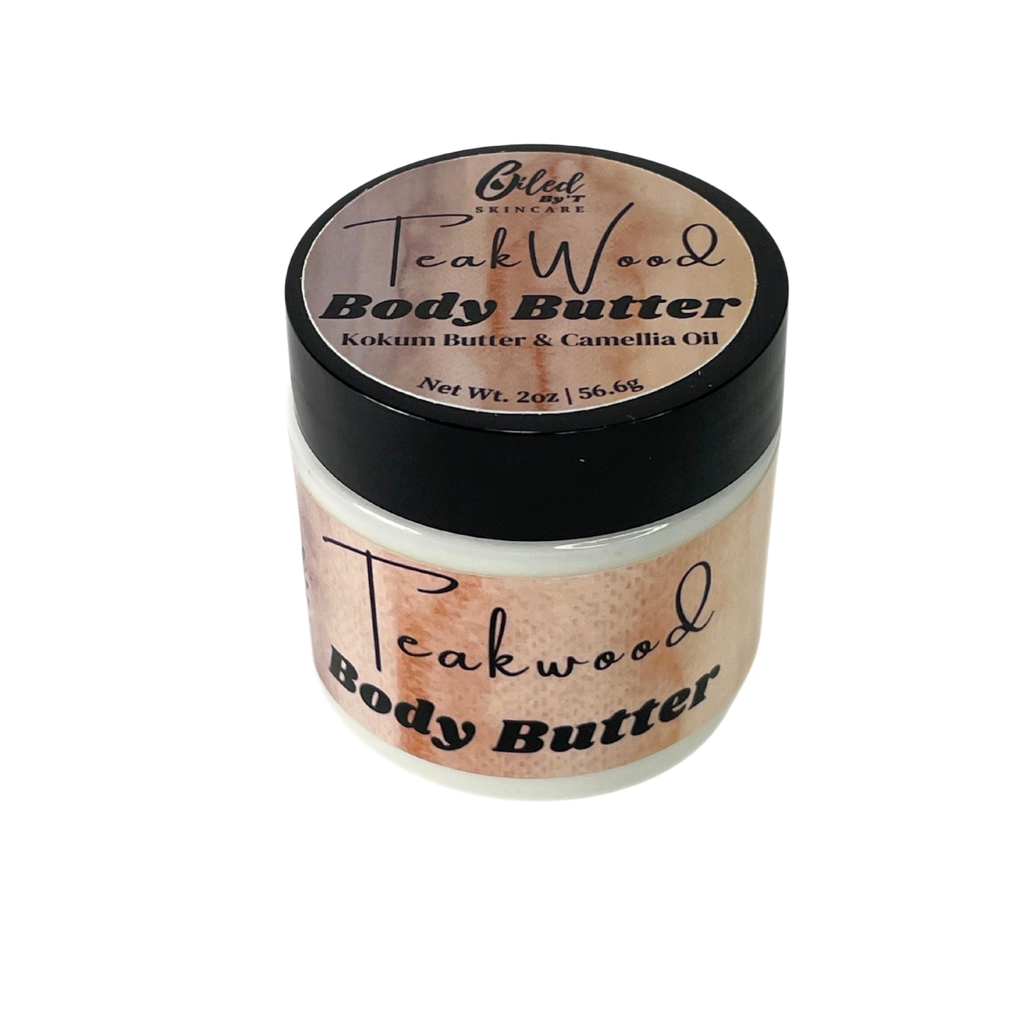 2 oz Moisturizing Body Butter with Teakwood scent